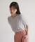 【夏トップス総選挙/お気に入り登録No.1】袖シアードッキングニット