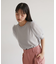 【夏トップス総選挙/お気に入り登録No.1】袖シアードッキングニット