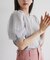 【夏トップス総選挙/お気に入り登録No.1】袖シアードッキングニット