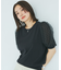【夏トップス総選挙/お気に入り登録No.1】袖シアードッキングニット
