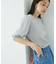 【夏トップス総選挙/お気に入り登録No.1】袖シアードッキングニット