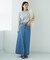 【夏トップス総選挙/お気に入り登録No.1】袖シアードッキングニット