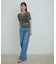 【洗える】シアーラメレイヤードTシャツ