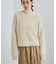 キラッと華やか！透かし柄シャギーニットプルオーバー