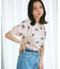 【WEB限定】リボンハーフスリーブニット