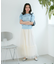 【WEB限定】リボンハーフスリーブニット
