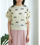 【WEB限定】リボンハーフスリーブニット