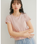 【WEB/一部店舗限定】パターンメッシュミニＴシャツ