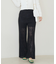 【洗える】セミフレアレースパンツ