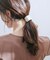カラーアクリルヘアゴム