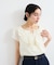 【WEB限定】【2WAY】リボンモチーフフリルブラウス