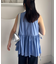 【WEB限定】ギャザーペプラムブラウス