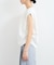 【WEB限定】サイドドロストシャーリングカットソー