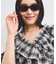 オーバルファッショングラス