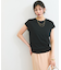【WEB限定】パールフリルリブサマー半袖ニット