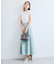 【WEB限定】パールフリルリブサマー半袖ニット