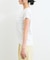 【WEB限定】パールフリルリブサマー半袖ニット