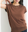 【WEB限定】パールフリルリブサマー半袖ニット