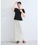 【WEB限定】ビッグカラーペプラムカットソー