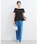 【WEB限定】ビッグカラーペプラムカットソー