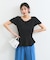 【WEB限定】ビッグカラーペプラムカットソー