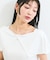 【WEB限定】ビッグカラーペプラムカットソー