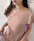 【WEB限定】ビッグカラーペプラムカットソー