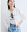【WEB限定】ジップアップメッシュブルゾン/カーディガン