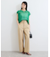 【接触冷感/洗える】ドロストワイドパンツ