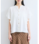 【WEB限定】フリルバンドカラースキッパーシャツ/通勤対応