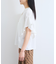【WEB限定】フリルバンドカラースキッパーシャツ/通勤対応