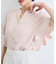【WEB限定】フリルバンドカラースキッパーシャツ/通勤対応