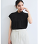 【接触冷感】エステルローンソフトタッチピンタックブラウス/通勤対応【WEB限定】