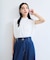 【接触冷感】エステルローンソフトタッチピンタックブラウス/通勤対応【WEB限定】