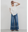 【WEB限定】ラッフルフリルフレンチスリーブブラウス
