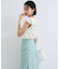【WEB限定】ラッフルフリルフレンチスリーブブラウス