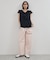 【WEB限定】ラッフルフリルフレンチスリーブブラウス