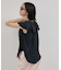 【WEB限定】ラッフルフリルフレンチスリーブブラウス