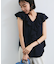 【WEB限定】ラッフルフリルフレンチスリーブブラウス