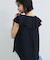 【WEB限定】ラッフルフリルフレンチスリーブブラウス