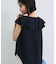 【WEB限定】ラッフルフリルフレンチスリーブブラウス