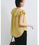 【WEB限定】ラッフルフリルフレンチスリーブブラウス