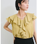 【WEB限定】ラッフルフリルフレンチスリーブブラウス