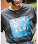 【夏トク価格】【接触冷感】箔グラフィックアートTシャツ