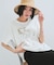 【夏トク価格】【接触冷感】箔グラフィックアートTシャツ