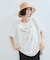【夏トク価格】【接触冷感】箔グラフィックアートTシャツ
