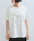 【夏トク価格】【接触冷感】箔グラフィックアートTシャツ