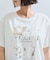 【夏トク価格】【接触冷感】箔グラフィックアートTシャツ