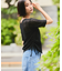 【WEB/一部店舗限定】裾サイドドロストレースカーディガン