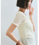 【WEB/一部店舗限定】胸ギャザーレースプルオーバー